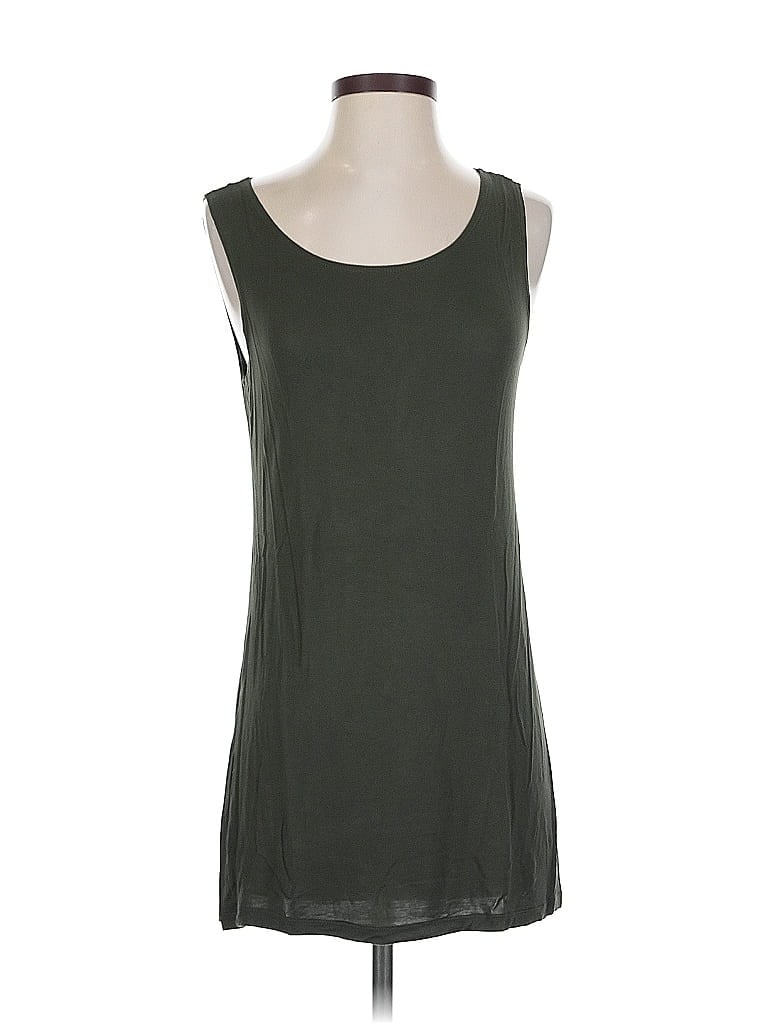 Pre-owned Logo By Lori Goldstein Sleeveless T-shirt In Green
