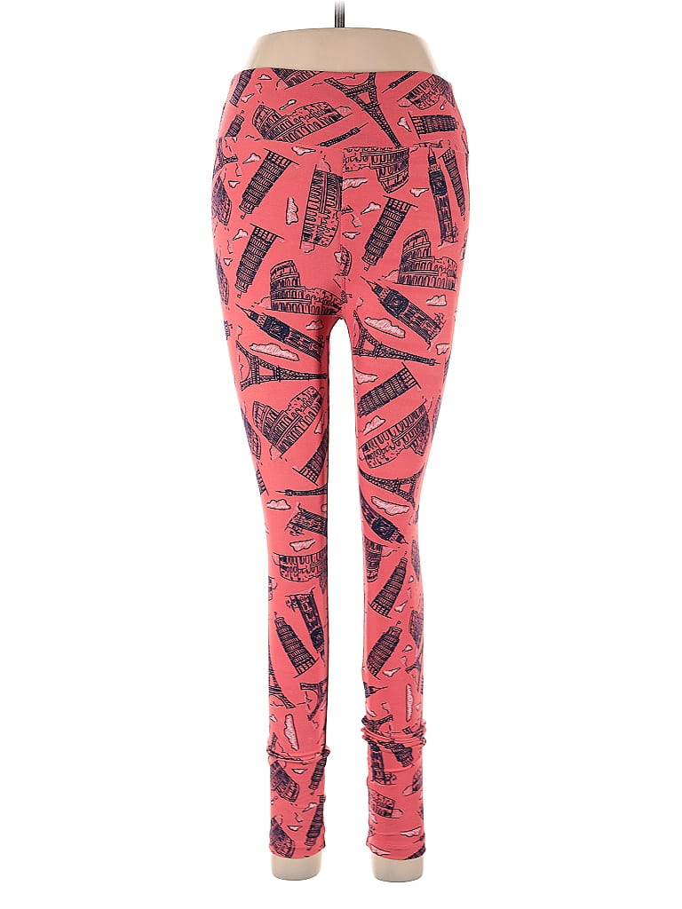 Pre-owned Lularoe Leggings In Pink