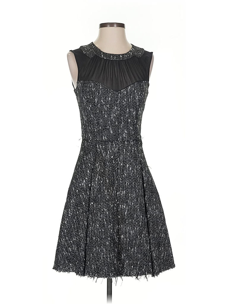 Pre-owned Bebe Cocktail Dress In Black