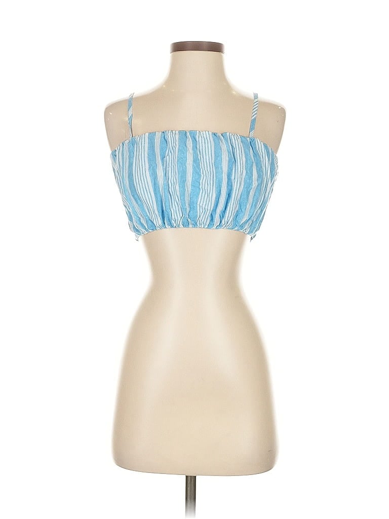 WILD FABLE Pre-owned Sleeveless Blouse In Blue