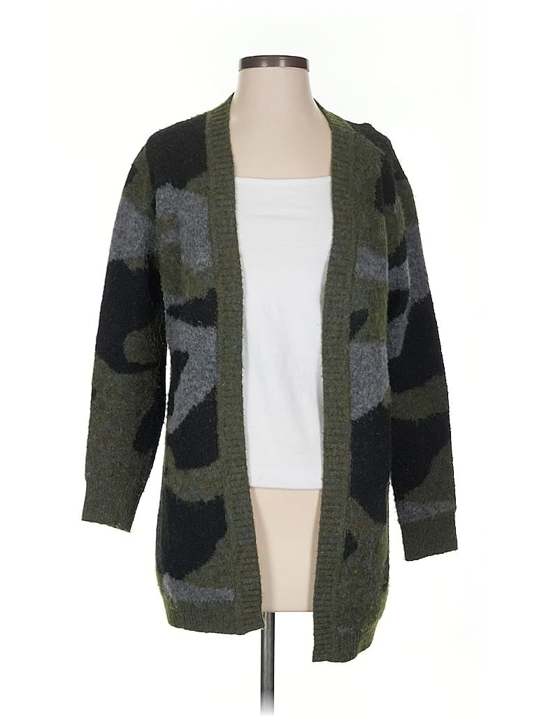 Pre-owned Moth Cardigan Sweater In Green