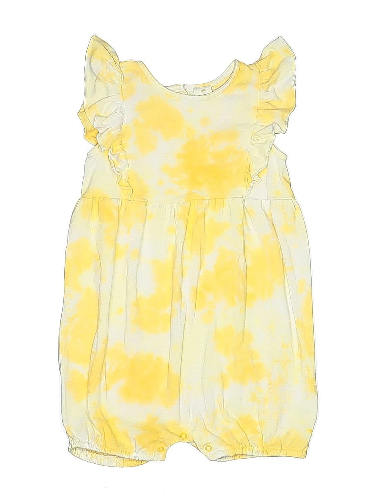 Pre-owned Tucker + Tate Kids' Short Sleeve Outfit In Yellow