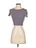 Zara Gray Short Sleeve T-Shirt Size S - photo 1