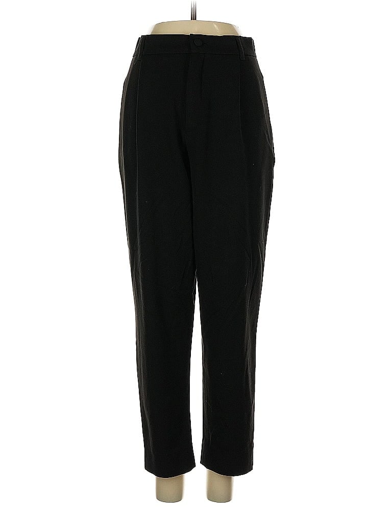 Pre-owned Zara Trf Track Pants In Black