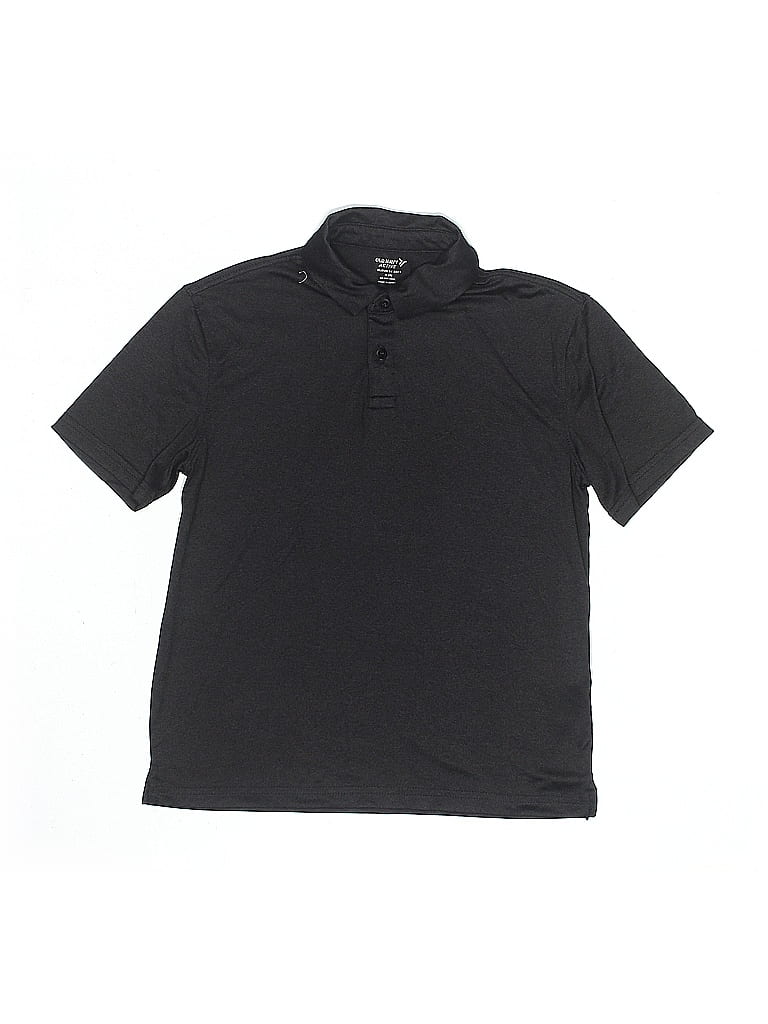 Pre-owned Active By Old Navy Kids' Short Sleeve Top Black Tops