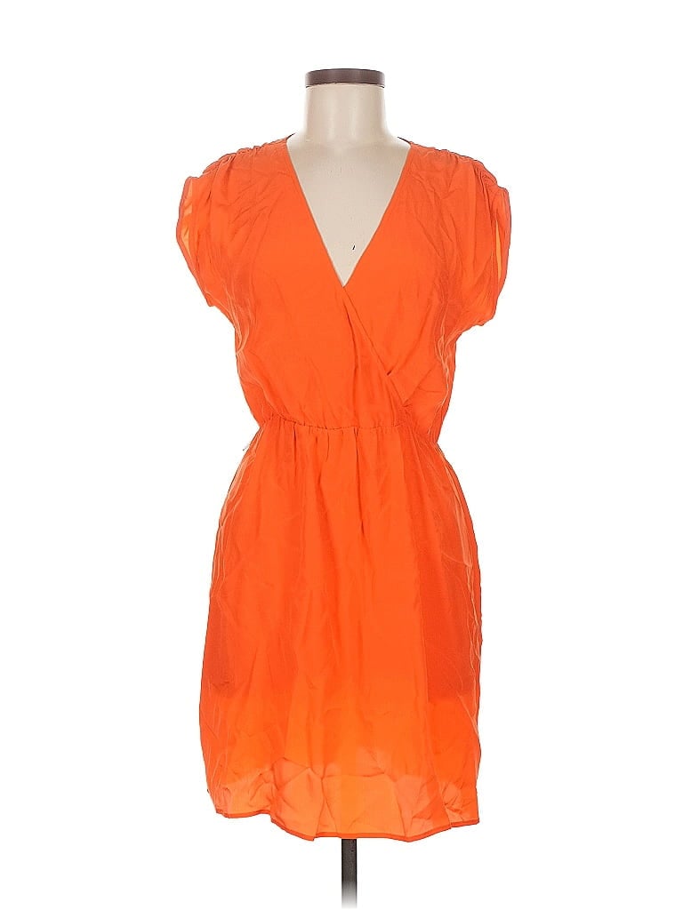 Pre-owned Amanda Uprichard Cocktail Dress In Orange