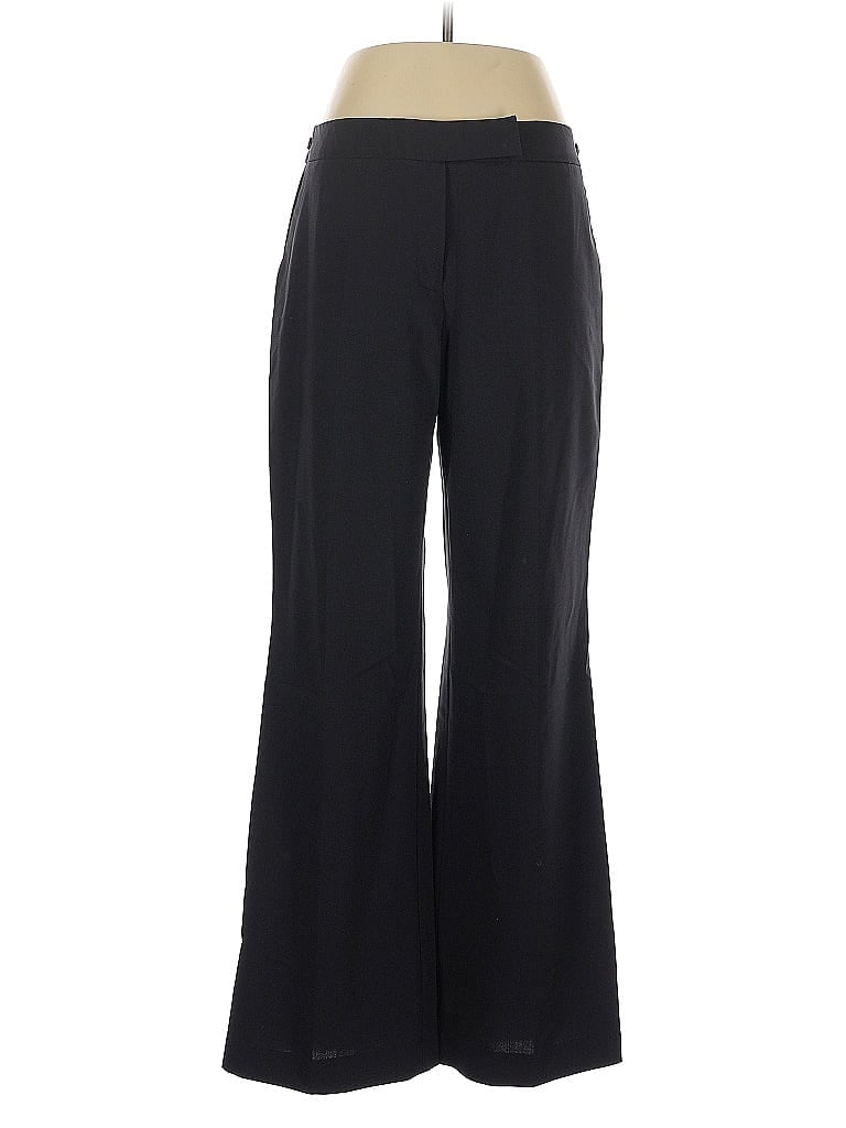 Pre-owned Lands' End Dress Pants In Black