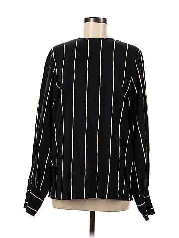 Max Mara Long Sleeve Silk Top (view 1)