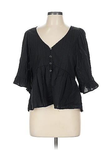 Trixxi 3/4 Sleeve Blouse (view 1)