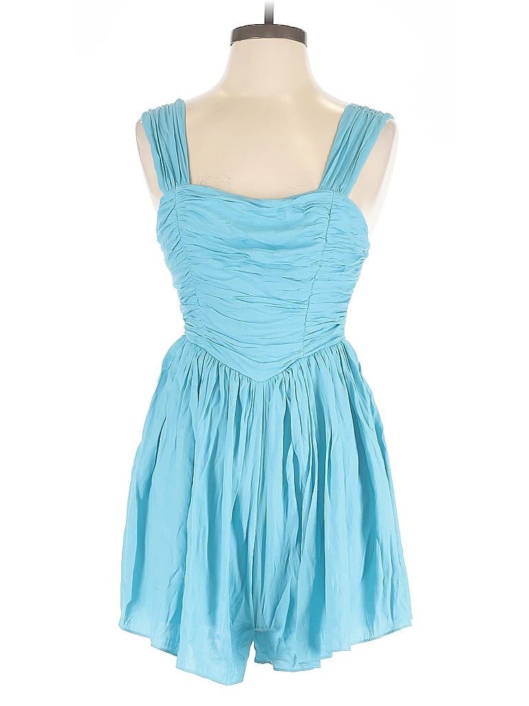 Click to view more detailed imagery on our partner's website Pre-owned Mustard Seed Romper In Blue