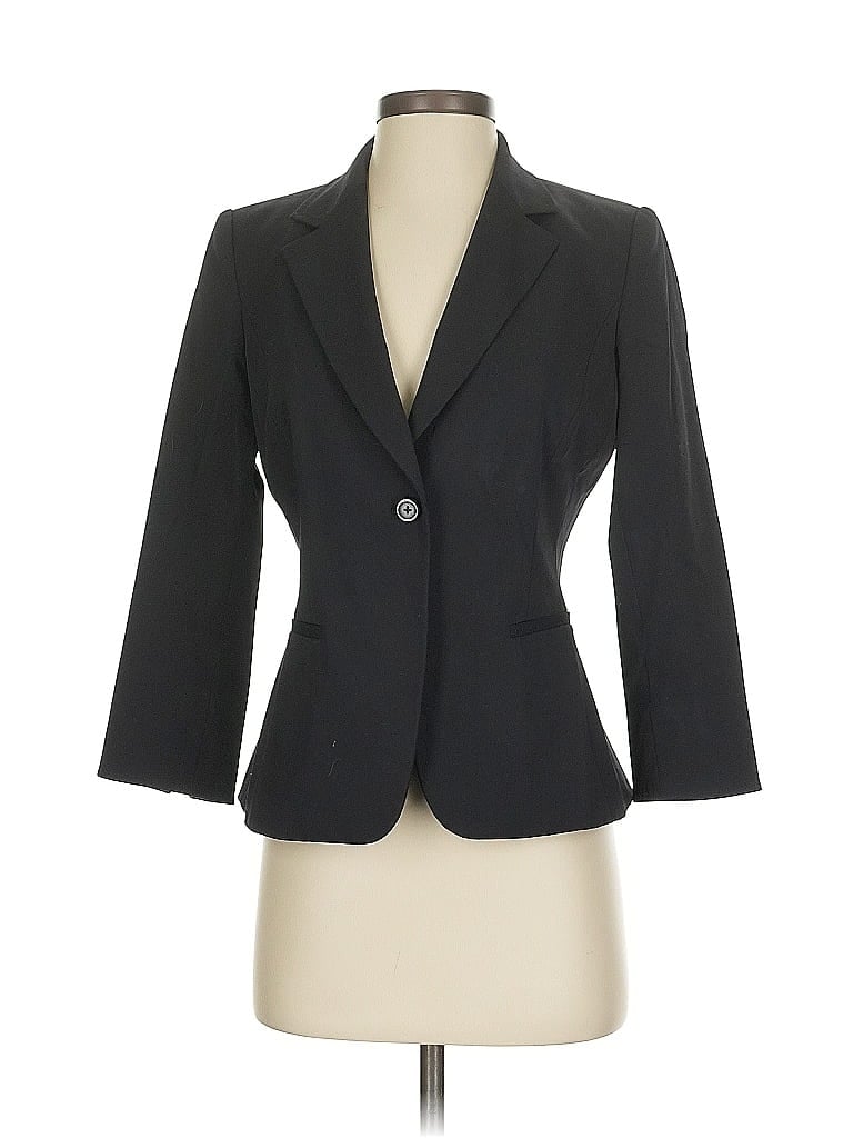 Click to view more detailed imagery on our partner's website Pre-owned Elie Tahari Wool Blazer Jacket In Black