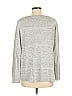 Gap 100% Cotton Gray Pullover Sweater Size M - photo 2