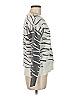 Simply Vera Vera Wang Animal Print Gray Silver Pullover Sweater Size M - photo 4