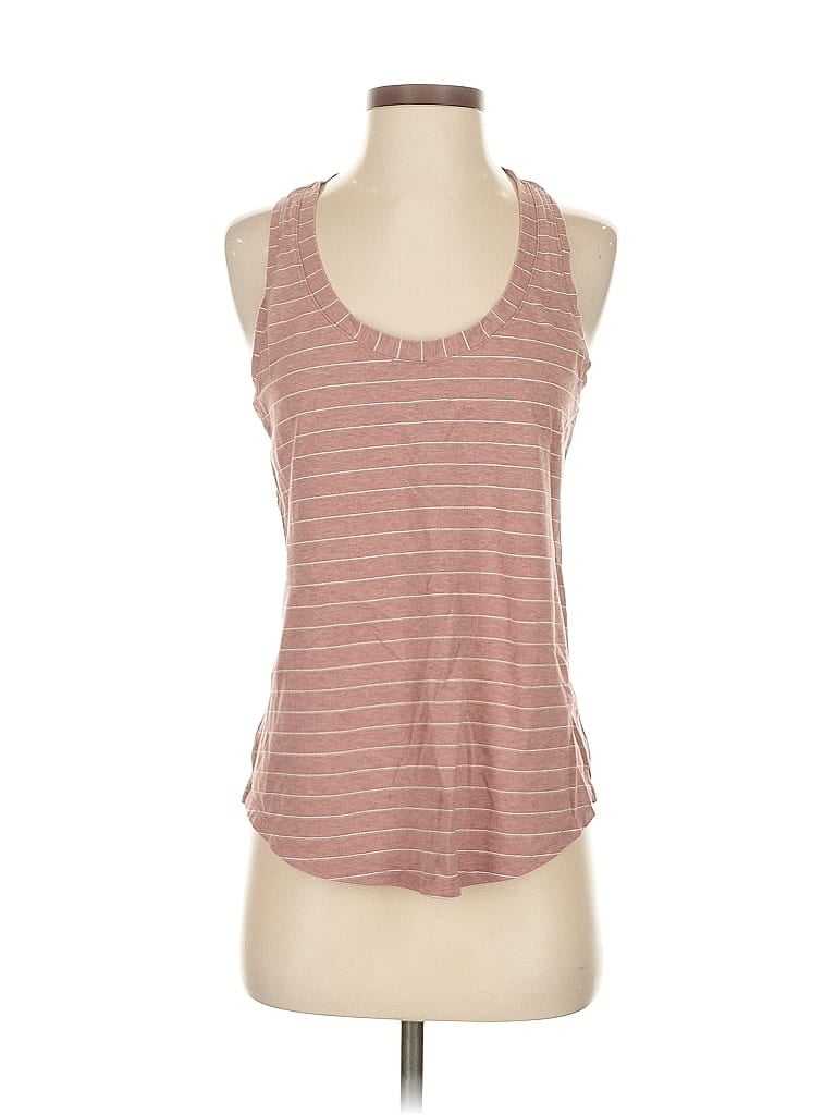 Click to view more detailed imagery on our partner's website Pre-owned Lululemon Athletica Tank Top Pink Halter Neckline Tops