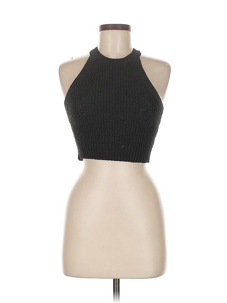 Pre-owned Divided By H&m Cardigan Sweater In Black