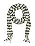 Old Navy Stripes Gray Ivory Scarf One size - photo 1