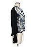 Axara Paris 100% Viscose Animal Print Blue Long Sleeve Blouse Size EU (FR) 38 / US 6 - photo 4