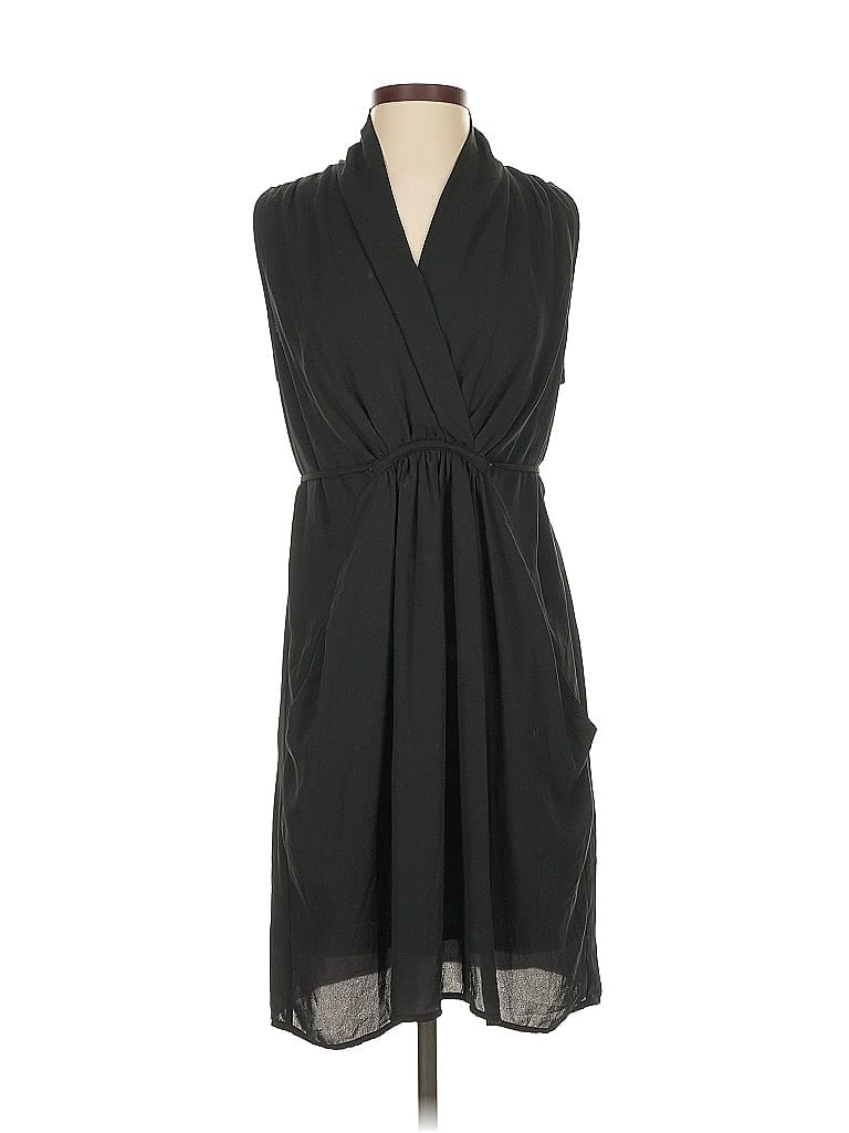 Pre-owned Bar Iii Casual Dress In Black