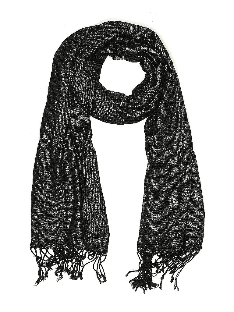 Pre-owned Collection 18 Scarf In Black