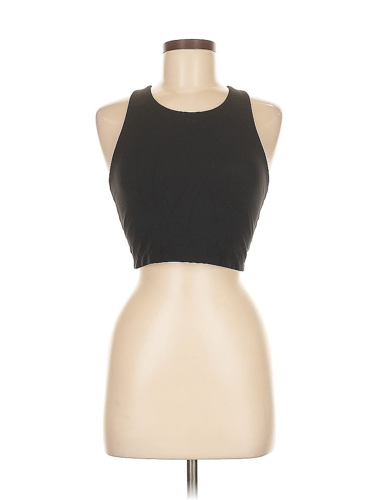 Pre-owned Assorted Brands Tank Top Black Halter Neckline Tops