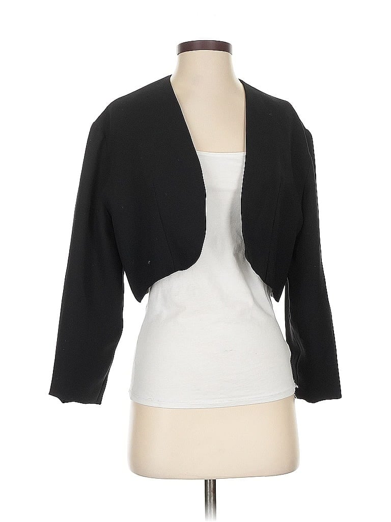 Pre-owned Unbranded Blazer Jacket In Black