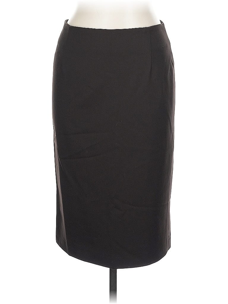Click to view more detailed imagery on our partner's website Pre-owned Piazza Sempione Wool Skirt In Black