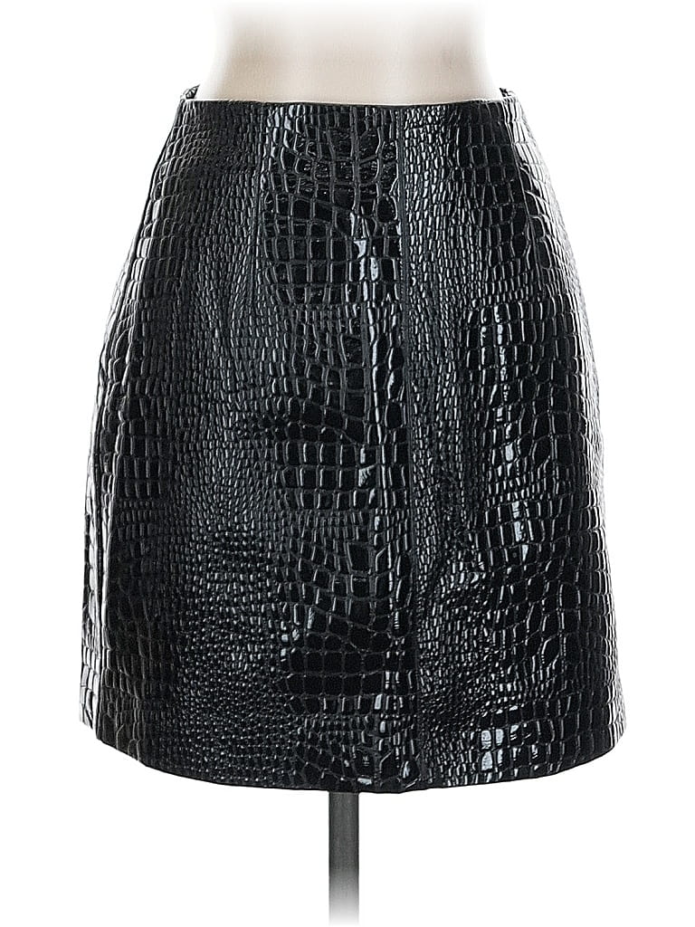 Click to view more detailed imagery on our partner's website Pre-owned Nasty Gal Inc. Faux Leather Skirt In Black
