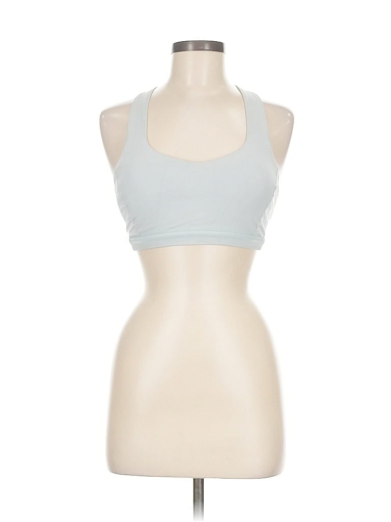 Pre-owned Lululemon Athletica Sports Bra In Blue