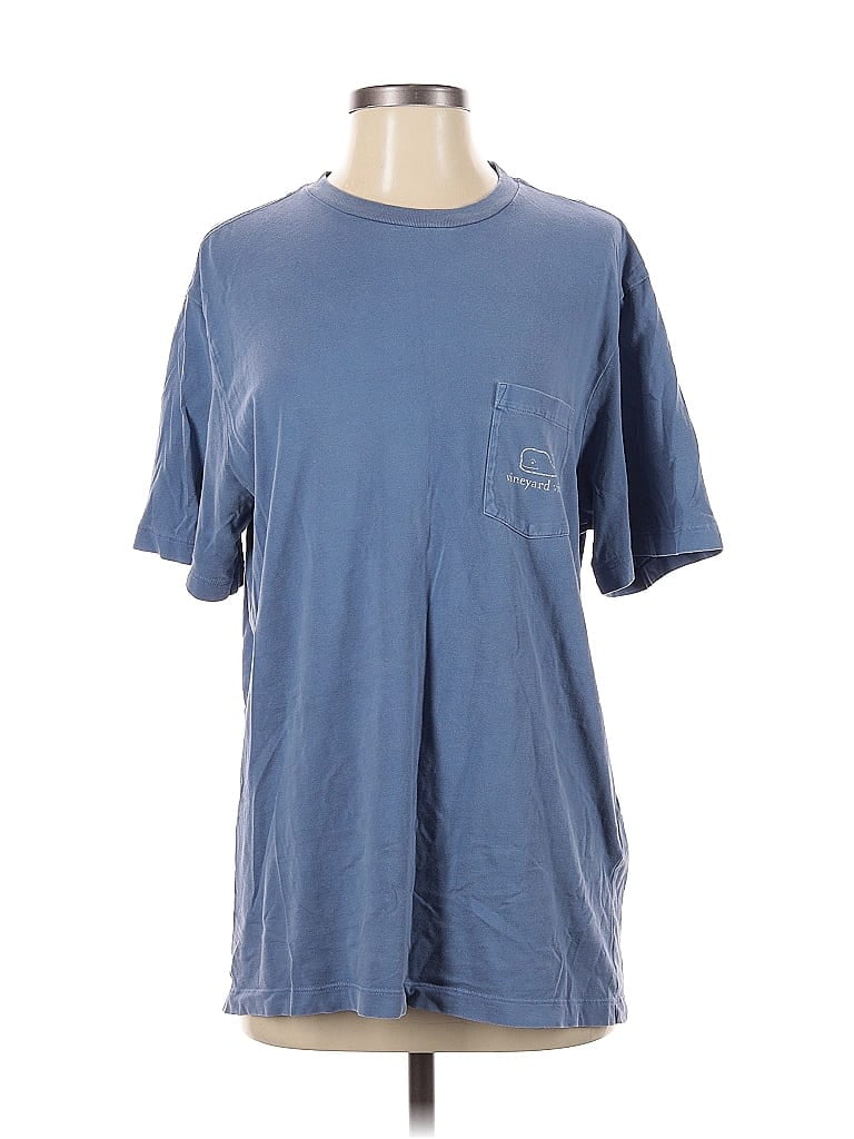 Pre-owned Vineyard Vines Short Sleeve T-shirt In Blue