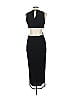 Minkpink 100% Polyester Black Cocktail Dress Size L - photo 2