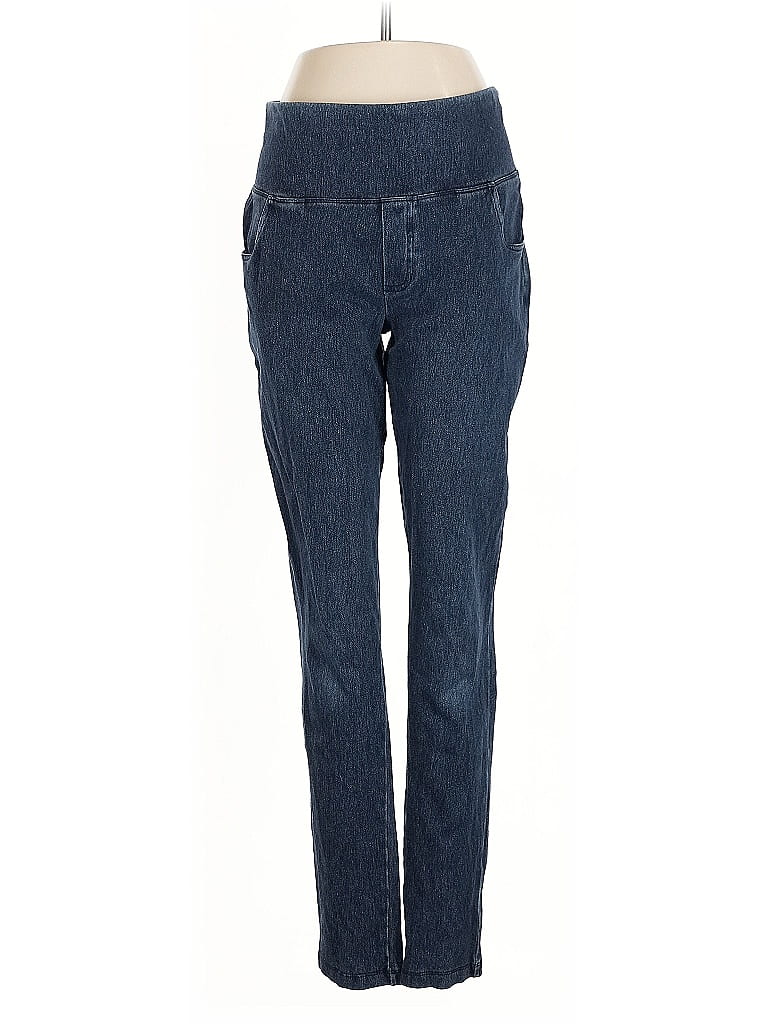 Pre-owned Women With Control Jeggings In Blue