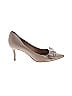 Salvatore Ferragamo Ivory Tan Heels Size 7 1/2 (narrow) - photo 1