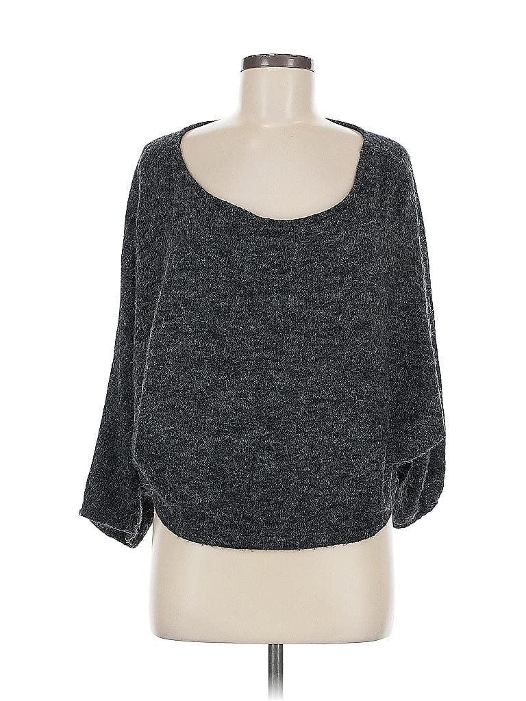 Pre-owned Mona B Cardigan Sweater In Gray