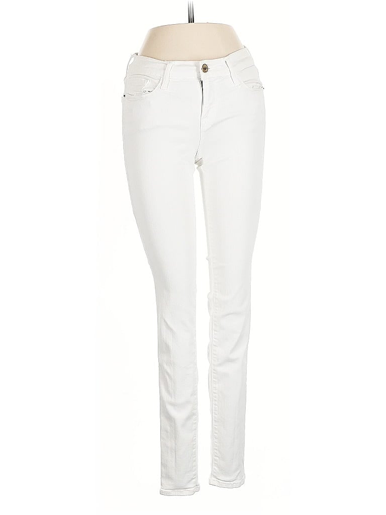 Click to view more detailed imagery on our partner's website Pre-owned Frame Jeans In White