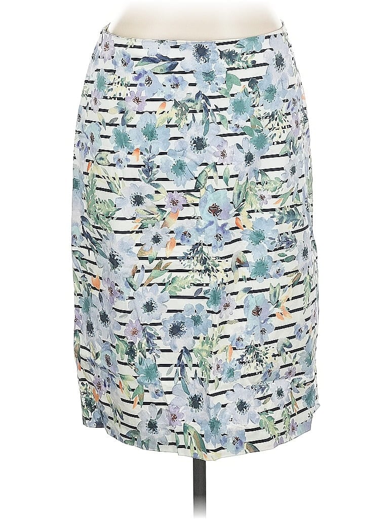 Pre-owned Talbots Outlet Casual Skirt In Blue