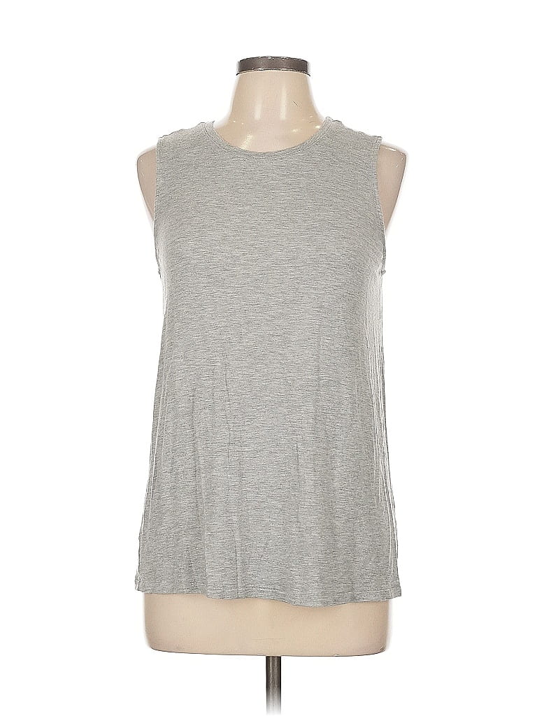 Pre-owned Nine West Sleeveless T-shirt In Gray