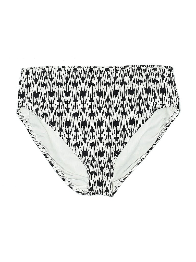 Pre-owned Loft Beach Swimsuit Bottoms In White