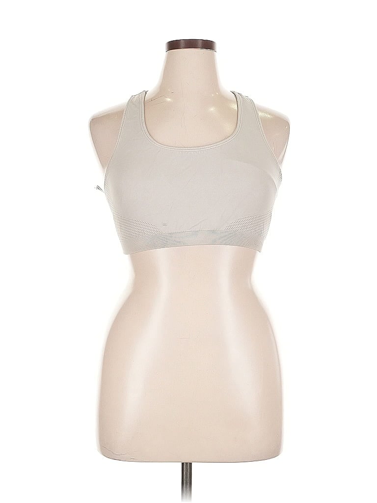 Pre-owned C9 By Champion Tank Top Silver Halter Neckline Tops