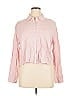 Moa Moa Pink Long Sleeve Button-Down Shirt Size XL - photo 1