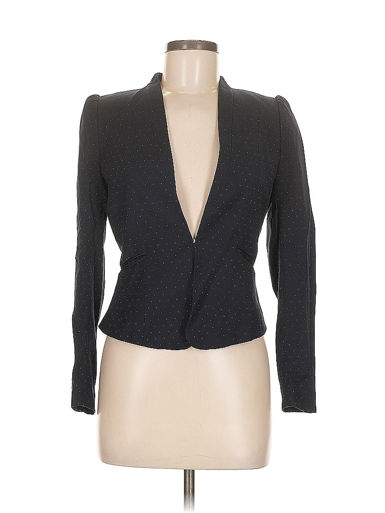 Pre-owned H&m Blazer Jacket In Gray