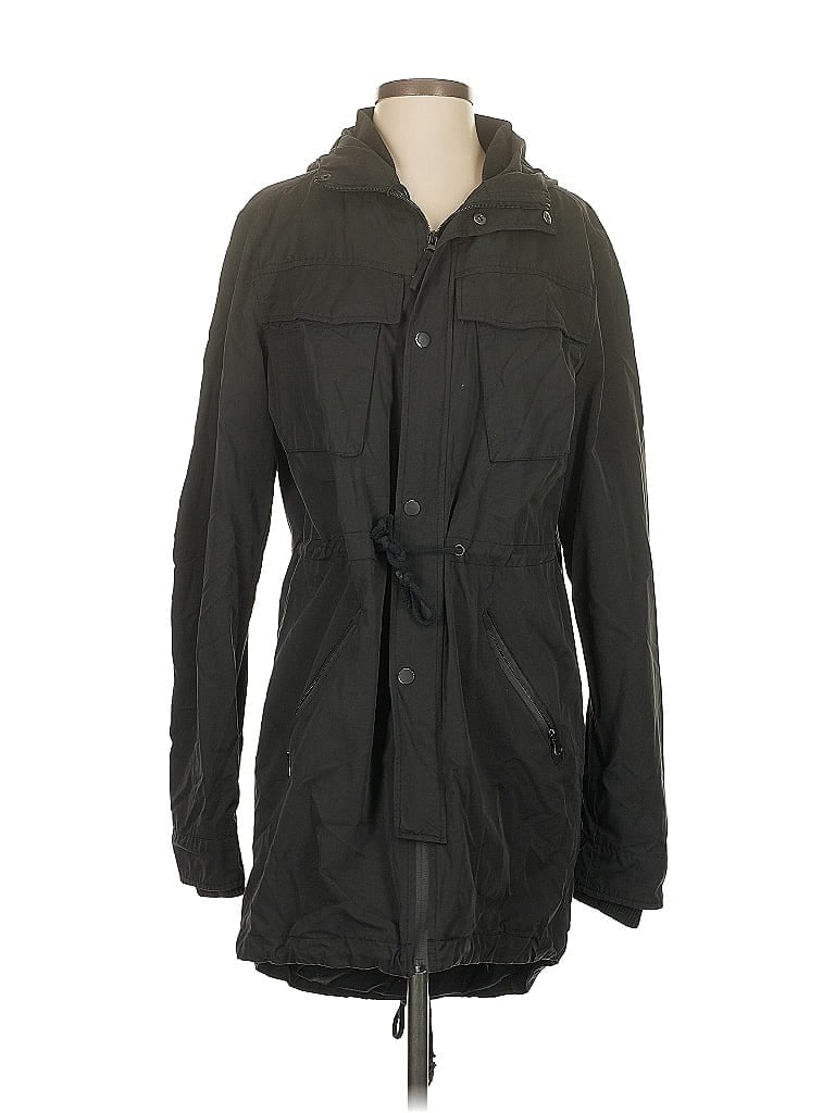 Pre-owned Assorted Brands Raincoat In Gray