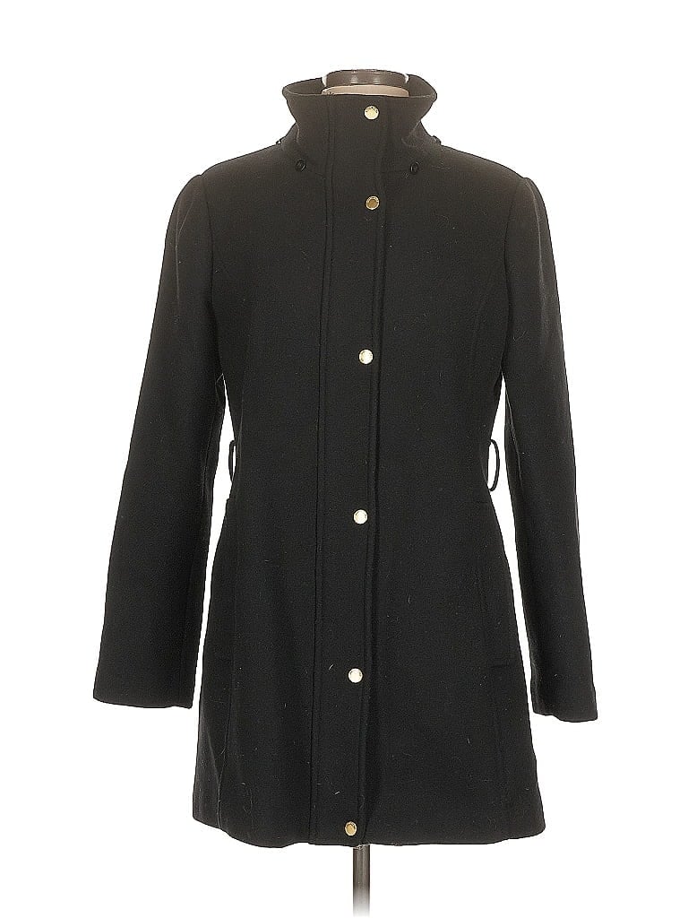 Pre-owned Ellen Tracy Coat In Black