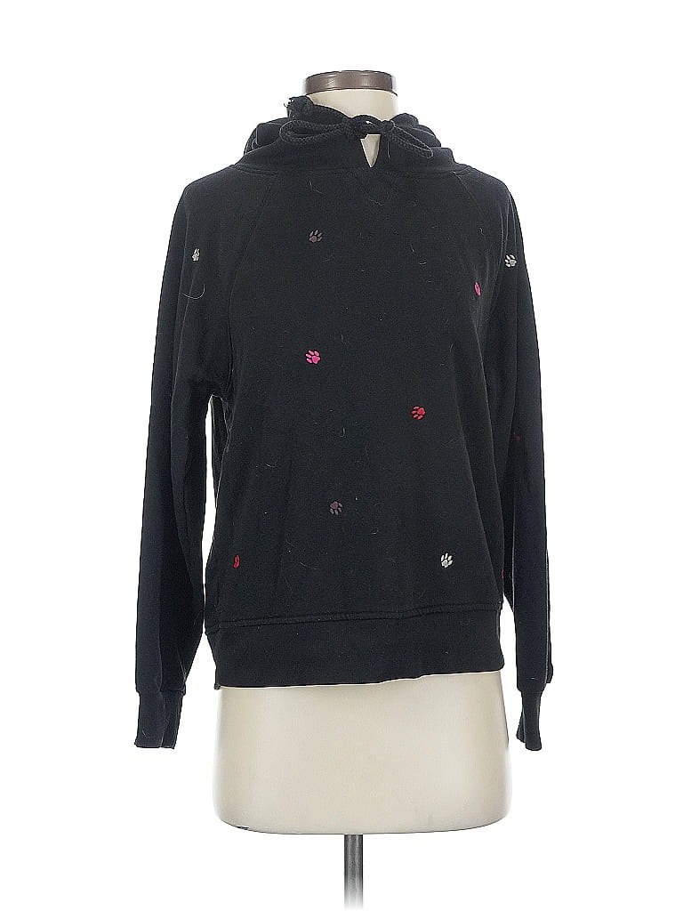 Pre-owned Lou & Grey Pullover Hoodie In Black