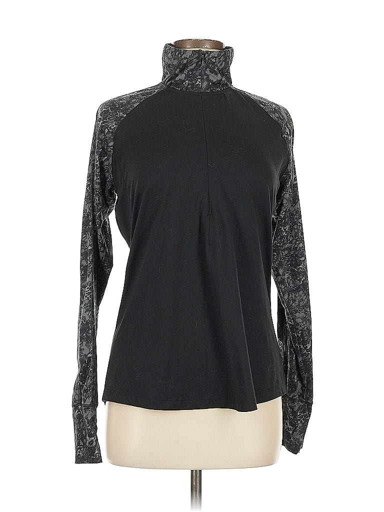 Pre-owned Brooks Turtleneck Sweater In Black