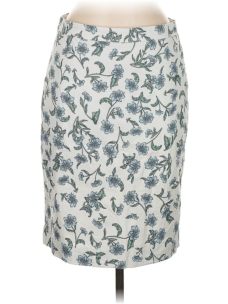 Pre-owned J.crew Factory Store Casual Skirt In Blue