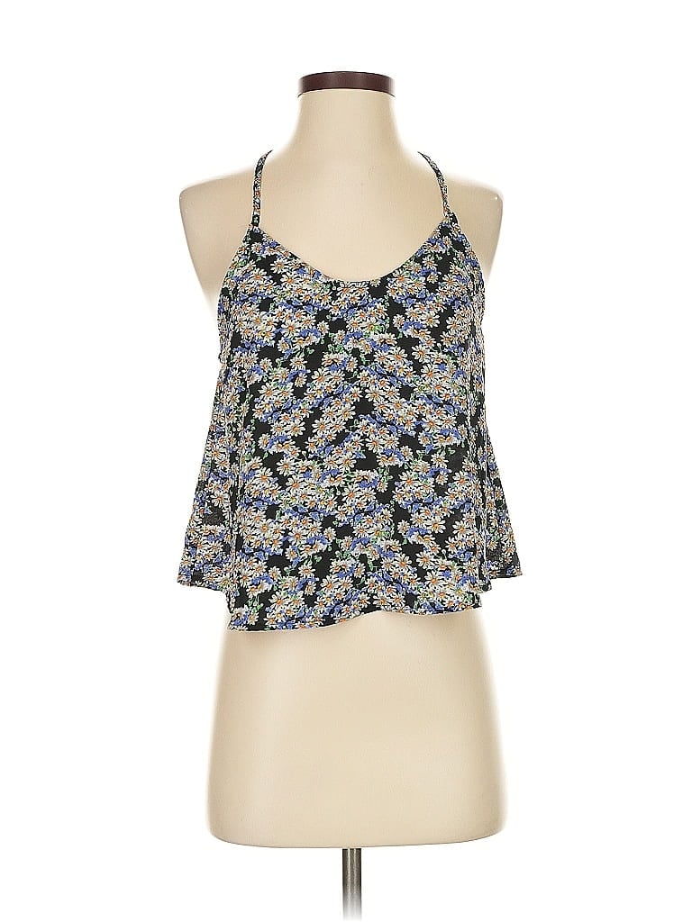 Click to view more detailed imagery on our partner's website Pre-owned Lush Sleeveless Blouse In Blue