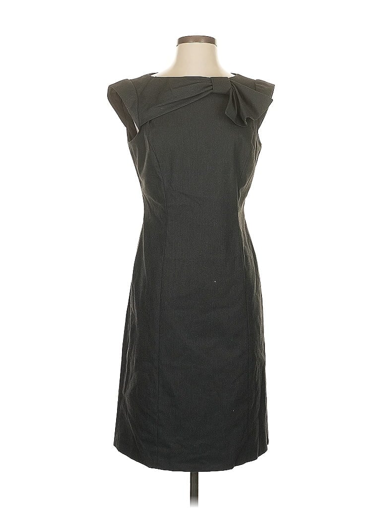 Pre-owned Tahari By Asl Casual Dress In Gray