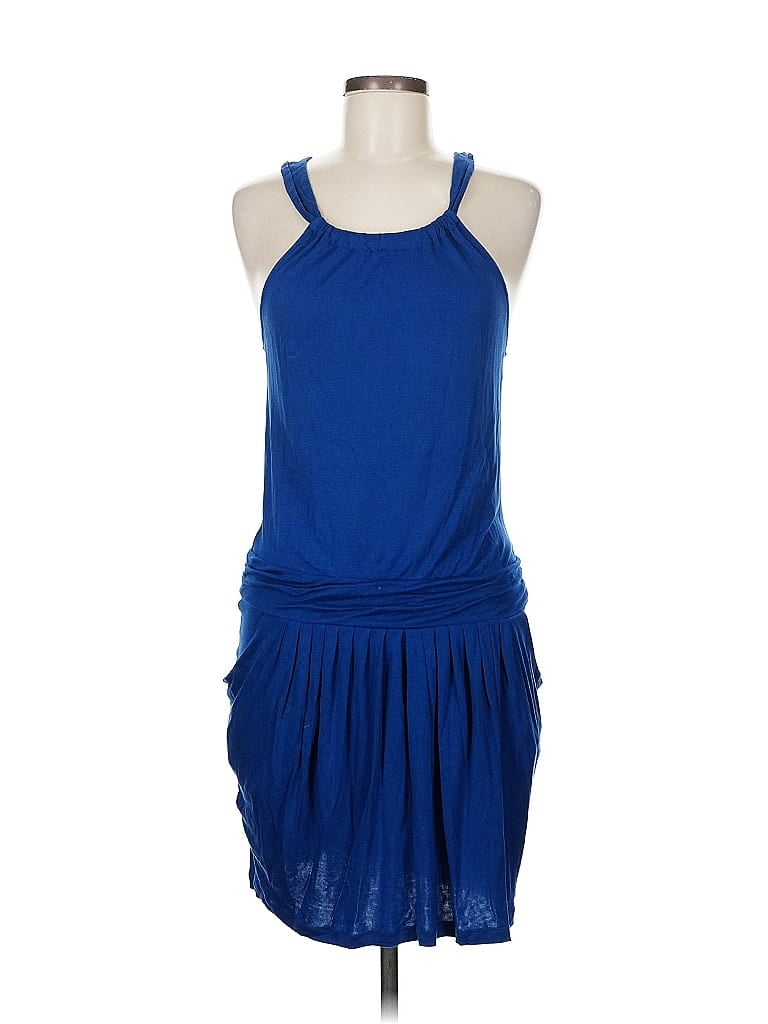 Pre-owned Bcbgmaxazria Cocktail Dress In Blue