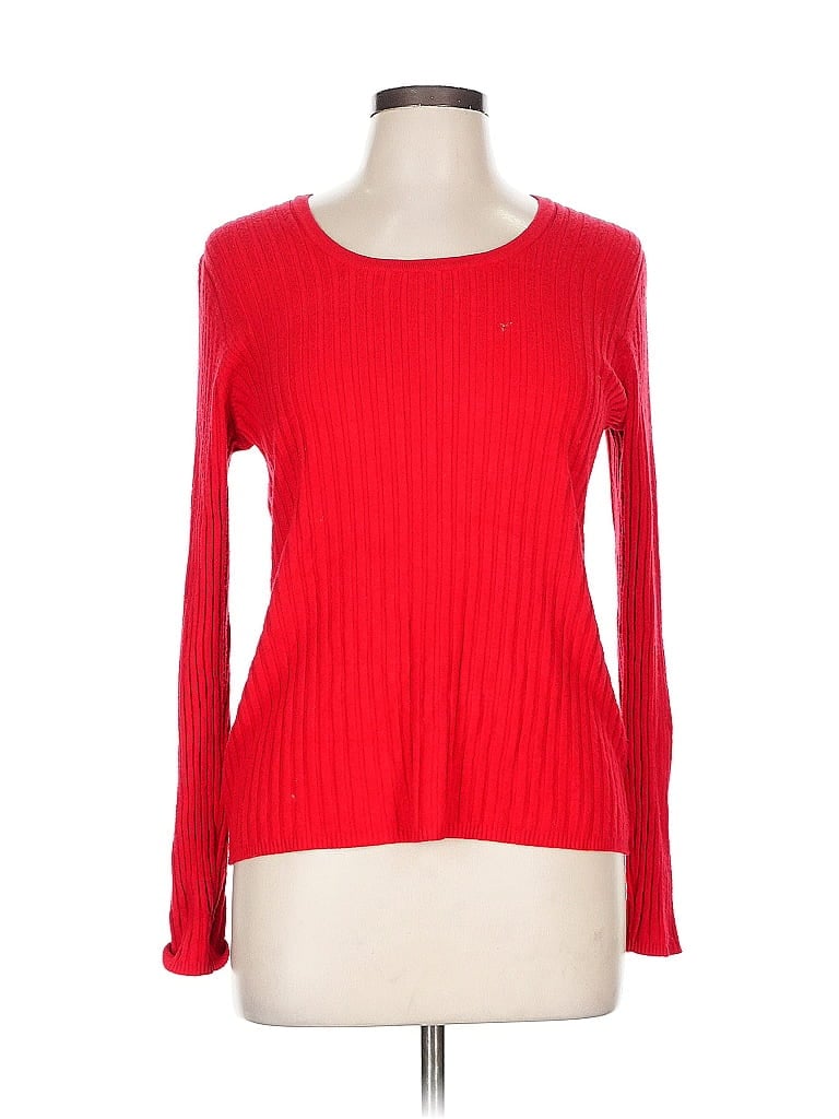 Pre-owned George Pullover Sweater In Red