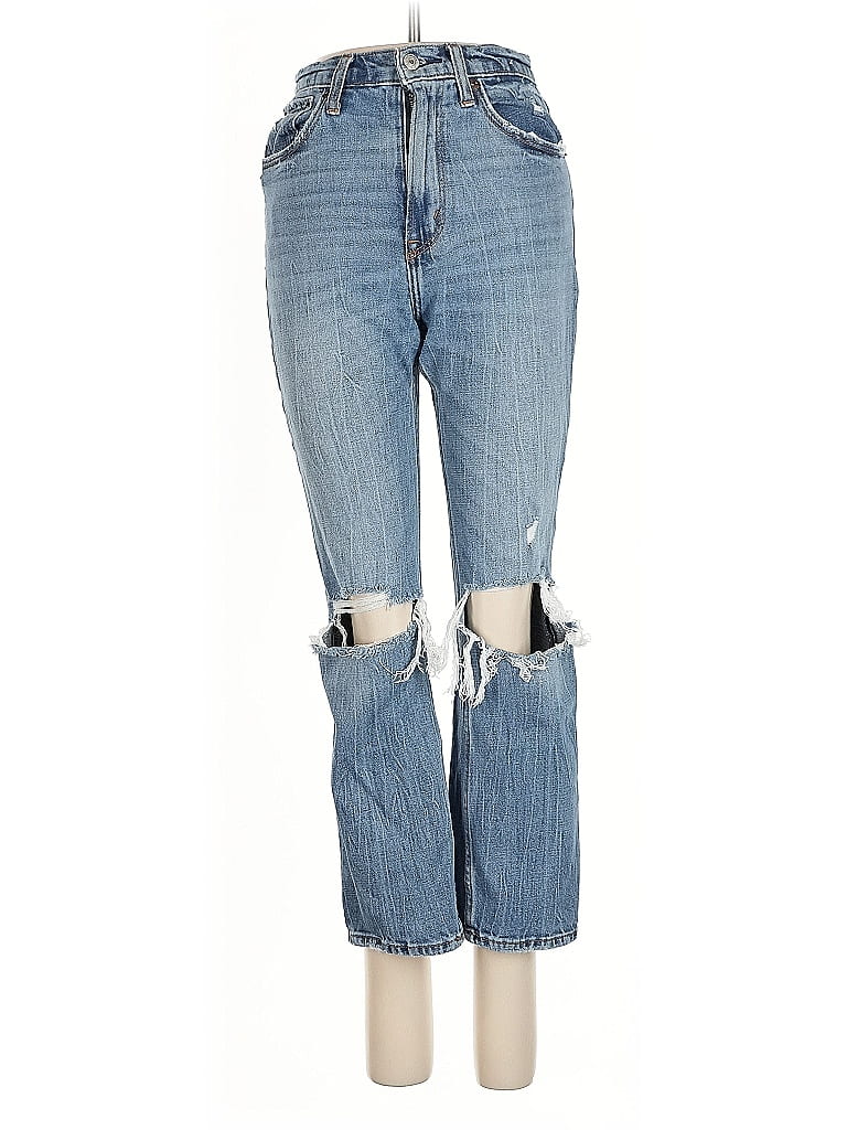 Pre-owned Abercrombie & Fitch Jeans In Blue